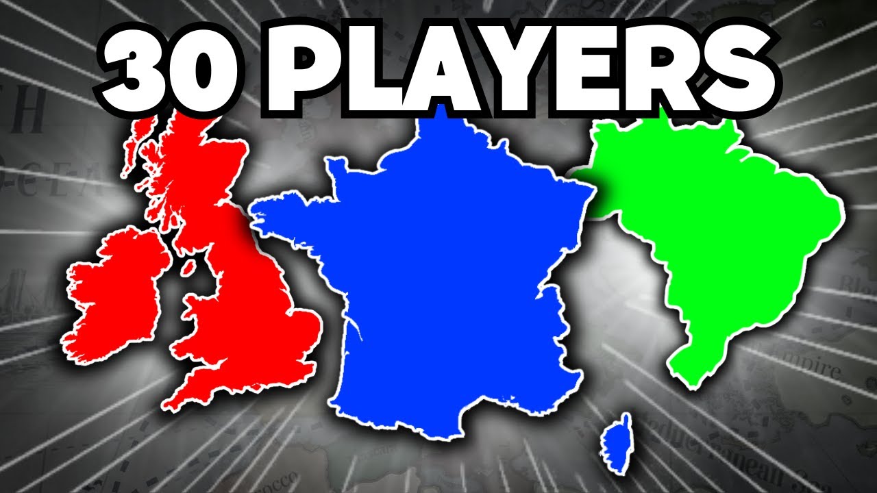 30 PLAYERS Simulate THE INDUSTRIAL REVOLUTION In Victoria 3