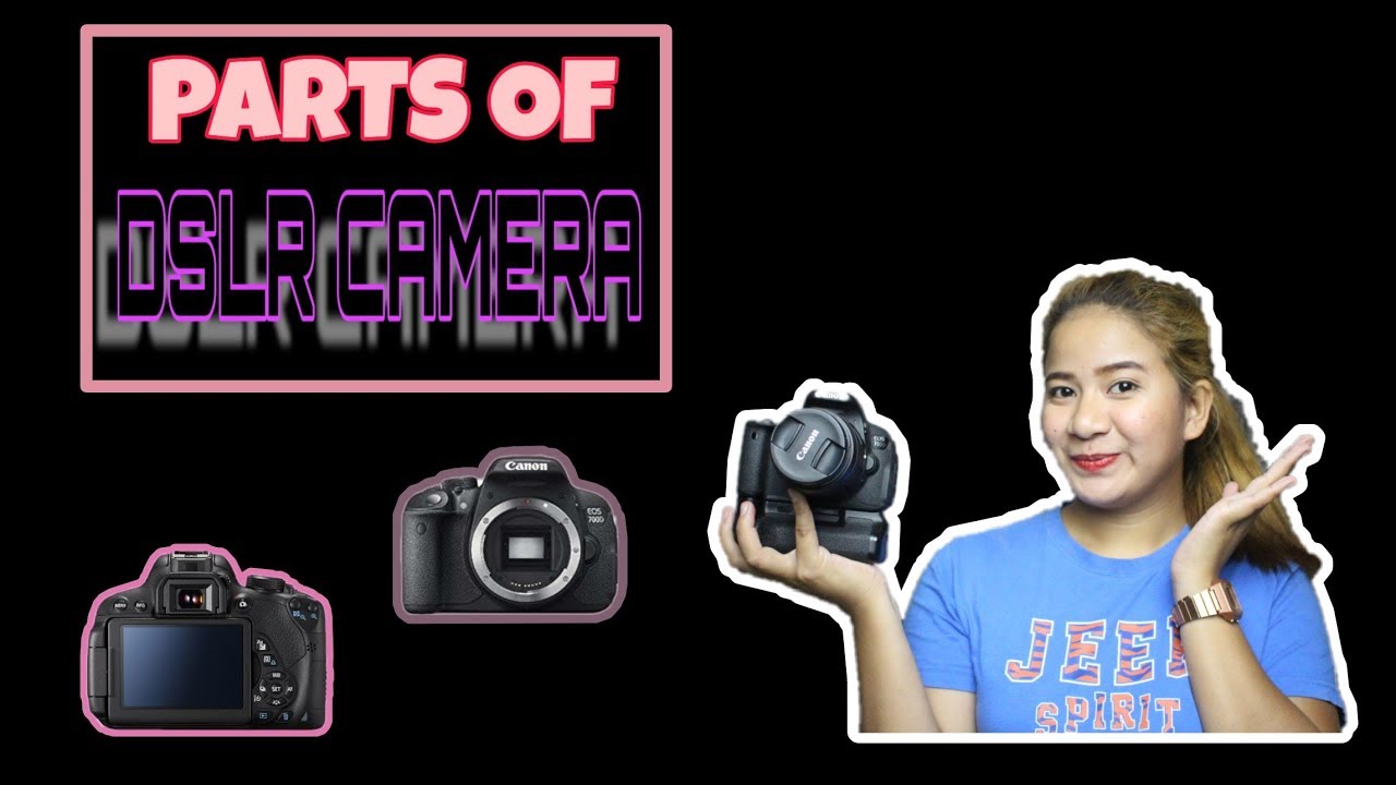 Parts and functions of DSLR camera