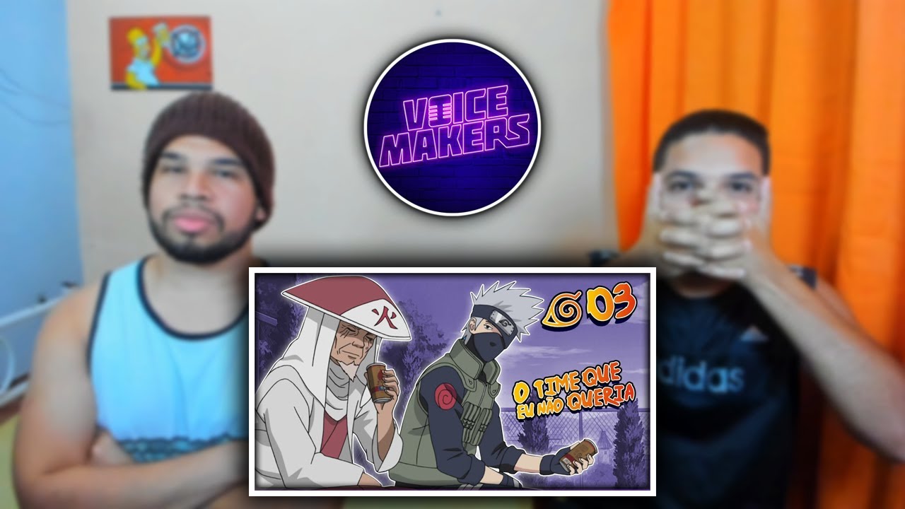 REACT Malandragem Ninja - Episódio 3: O TIME QUE EU NÃO QUERIA (Feat. Voice Makers)