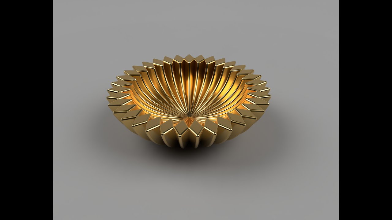 Fusion 360 | Decorative Bowl Tutorial
