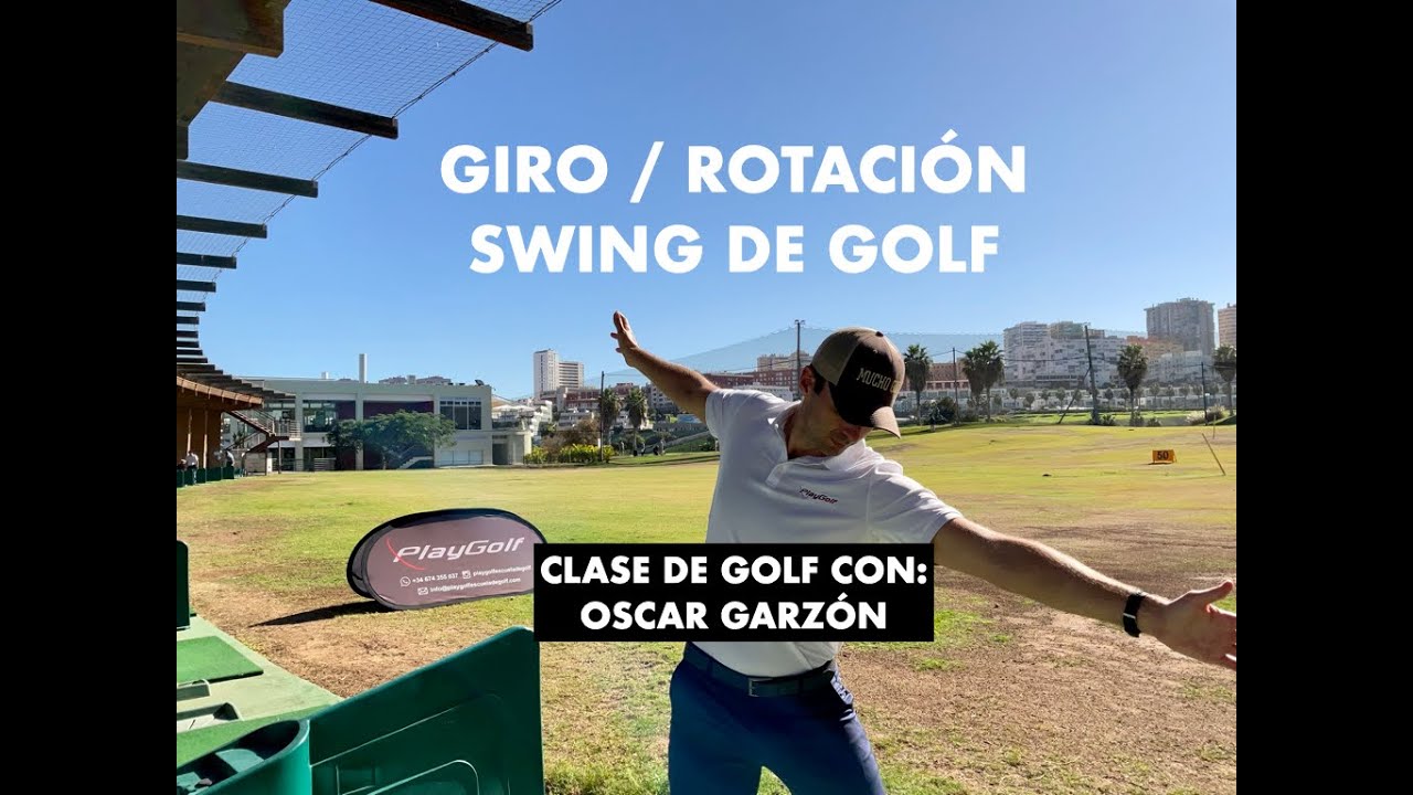 ⛳️ SWING DE GOLF  🔥 Como hacer giros y rotaciones de la mejor manera