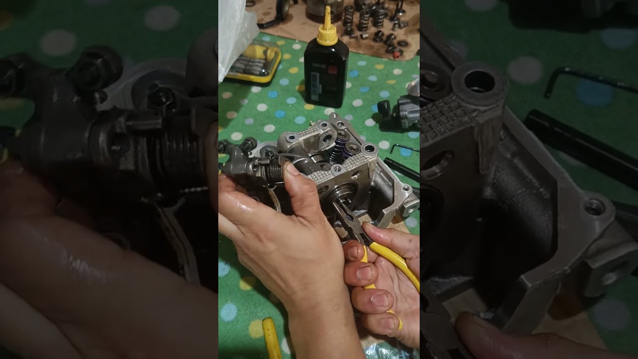 Sniper 155 Rocker Arm shaft installation & VVA Assembly Full Video
