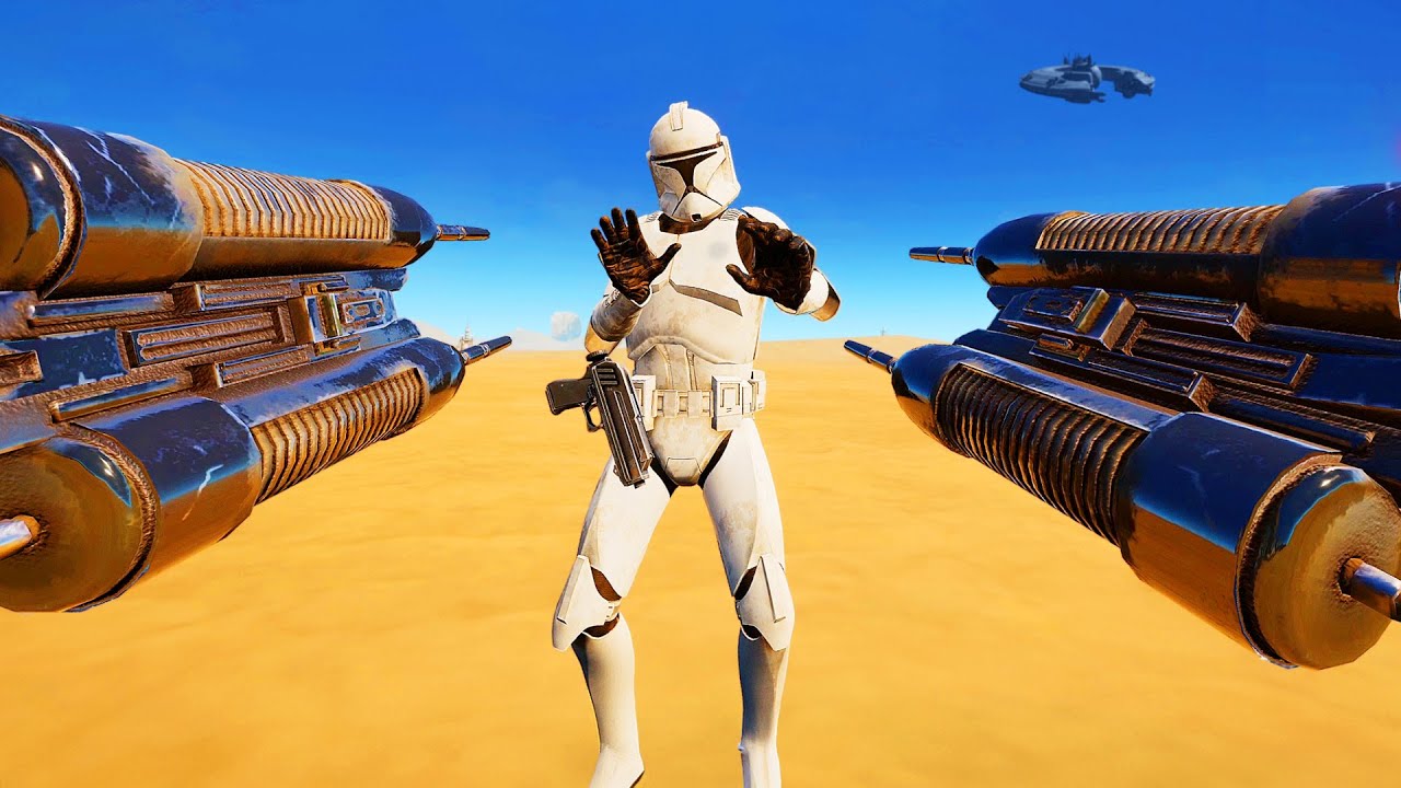 Becoming a Droideka in VR