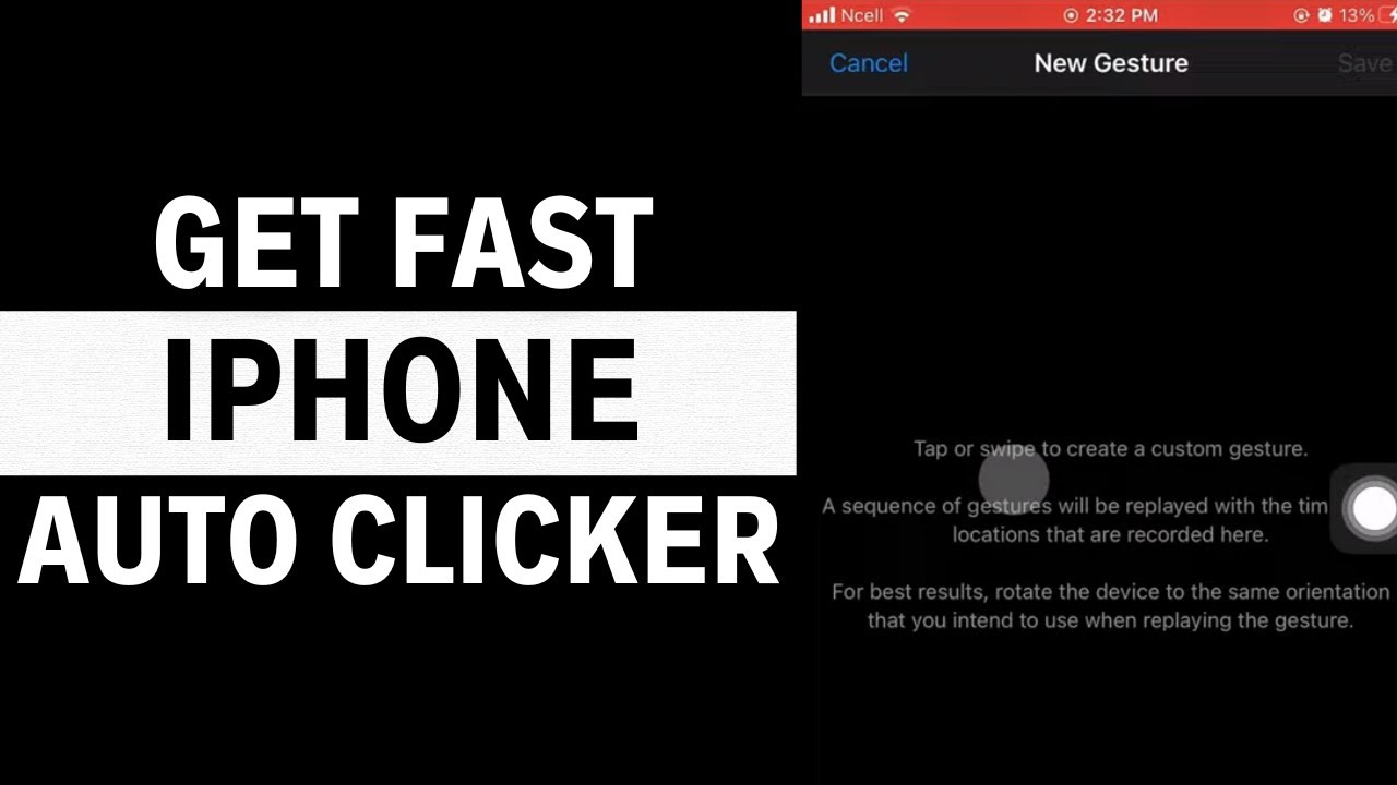 How To Get A Fast Auto-Clicker On iPhone (2024 Guide)