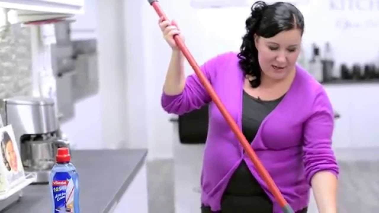 Vinkki: 1-2 Spray® heti-valmis-moppi