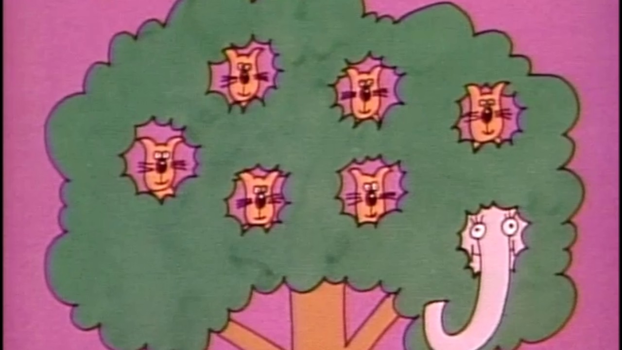 Sesame Street - 7 Animals in a Tree