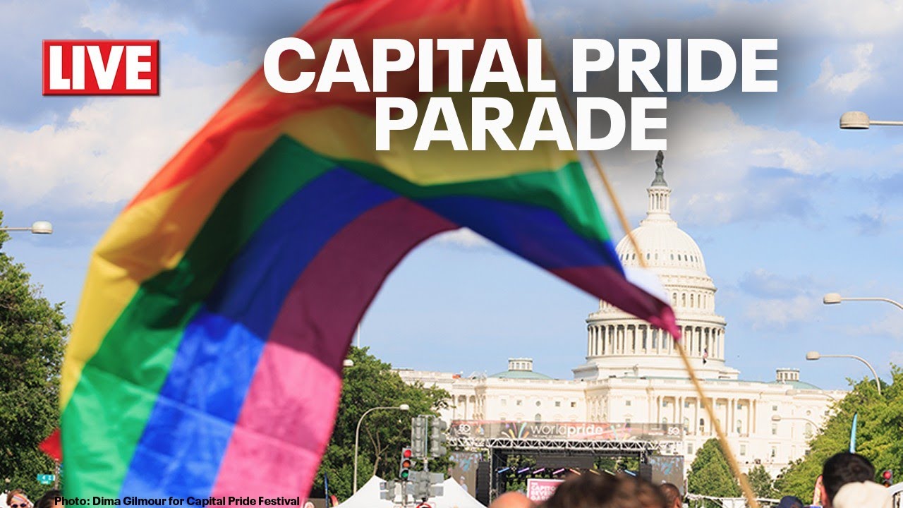 LIVE: Capital Pride Parade 2026 🏳️&zwj;🌈