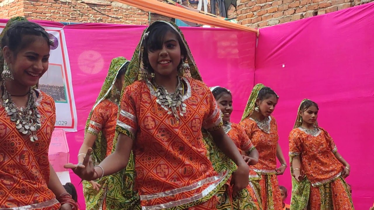 Main To Mele Main Ja Aayee Re Rajasthani Song Full video Student Dance by swarnim pag sanstha