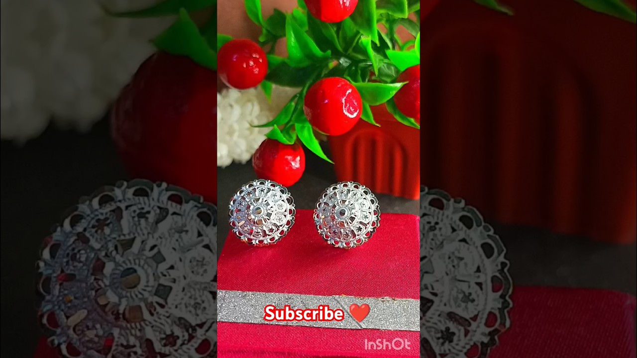 Silver earrings design#silverearrings#goldjewellery #ytshorts#viral#trending#priyankajewellers