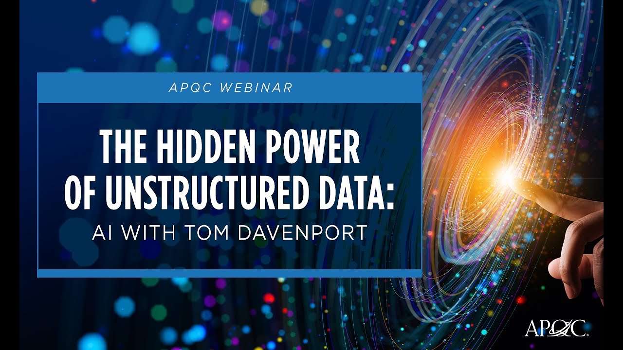 The Hidden Power of Unstructured Data: AI with Tom Davenport