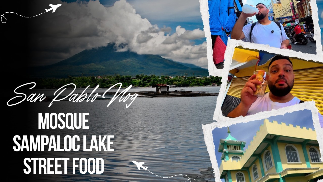 A Peaceful Day in San Pablo, Laguna | Mosque, Sampaloc Lake & Street Food 🍢