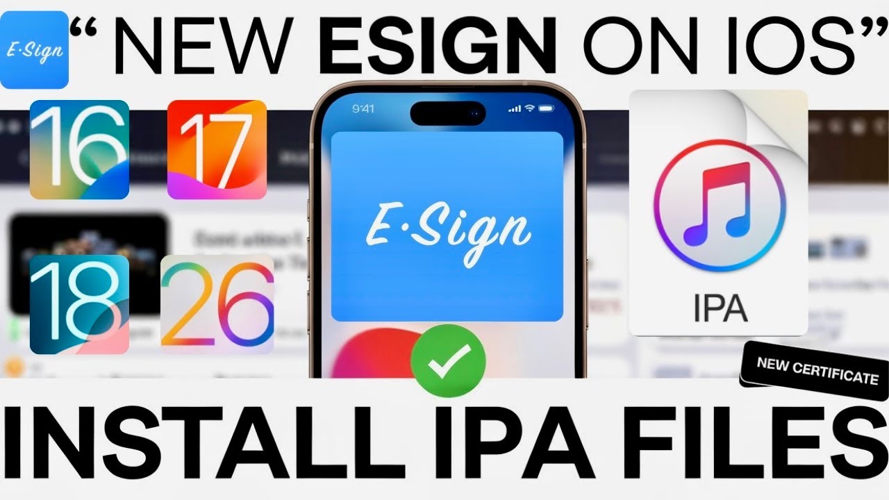 [ОБНОВЛЕНО] Установка электронной подписи на iOS | Установка файлов IPA на iPhone и iPad (без ПК)...