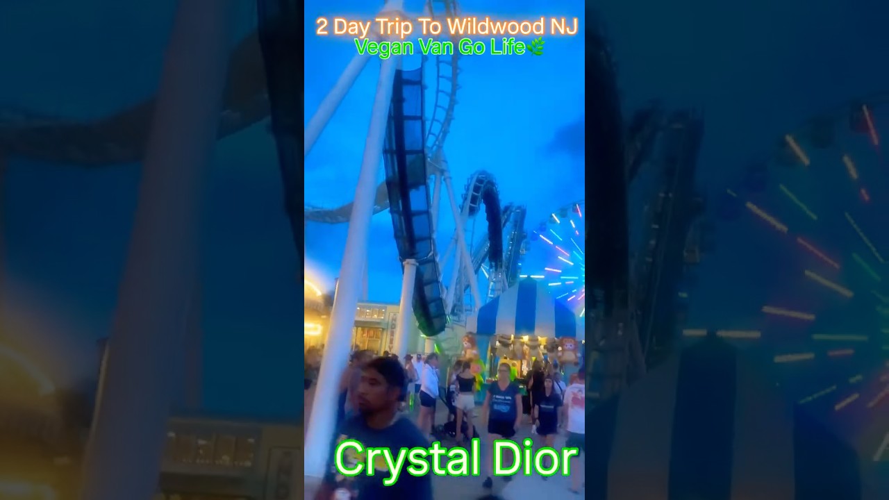 Wildwood NJ Van Life Adventure🚐💚🌿Vegan Van Go Life🚐💚🌿 