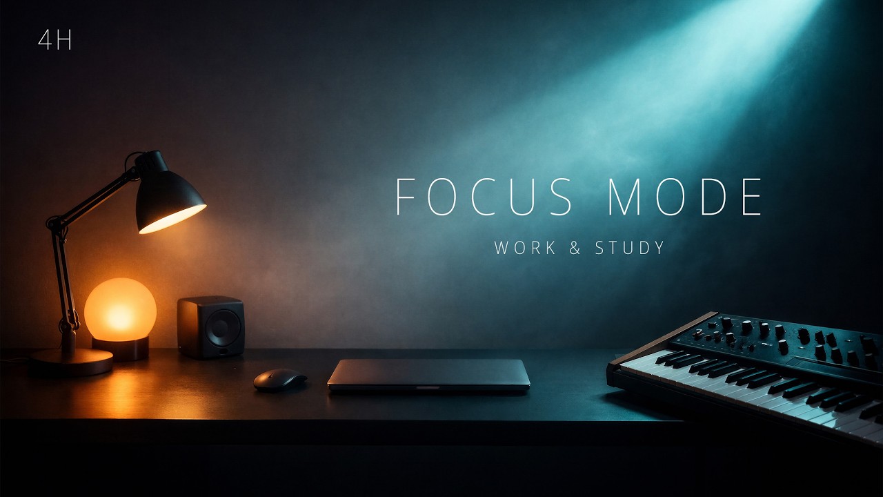 WORK & STUDY — 4H Focus Music (No Lyrics)