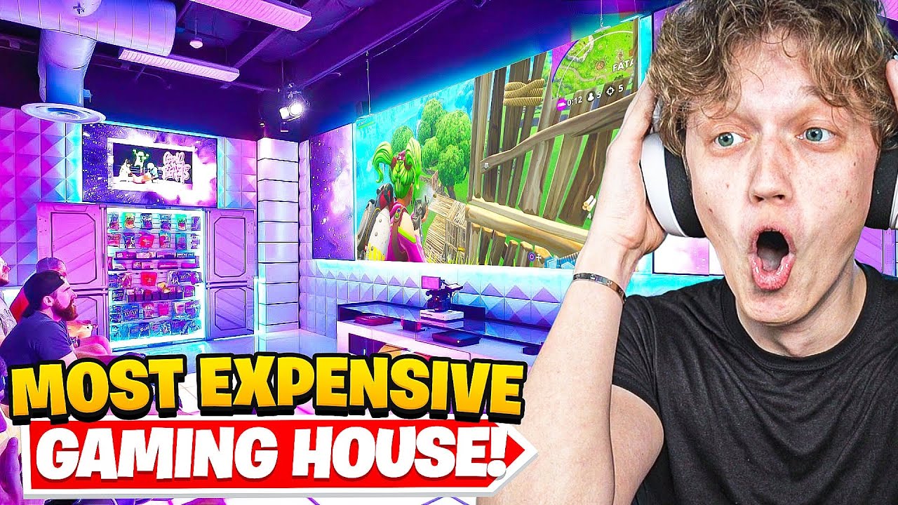 Reacting To The MOST EXPENSIVE Gaming Houses ever...
