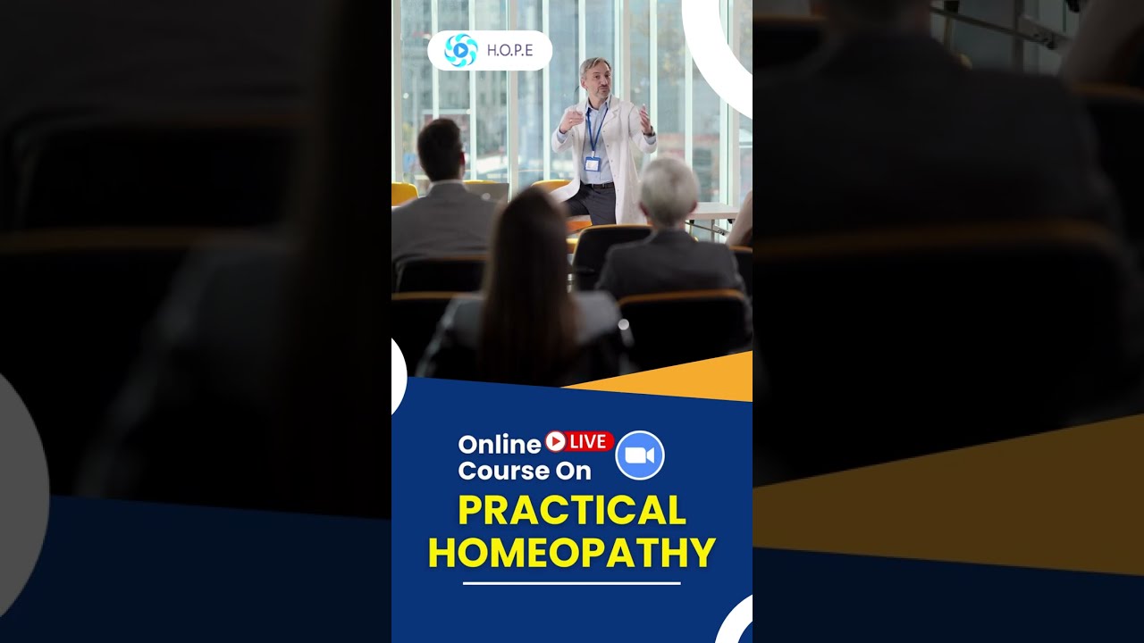 Online Course on Practical Homeopathy