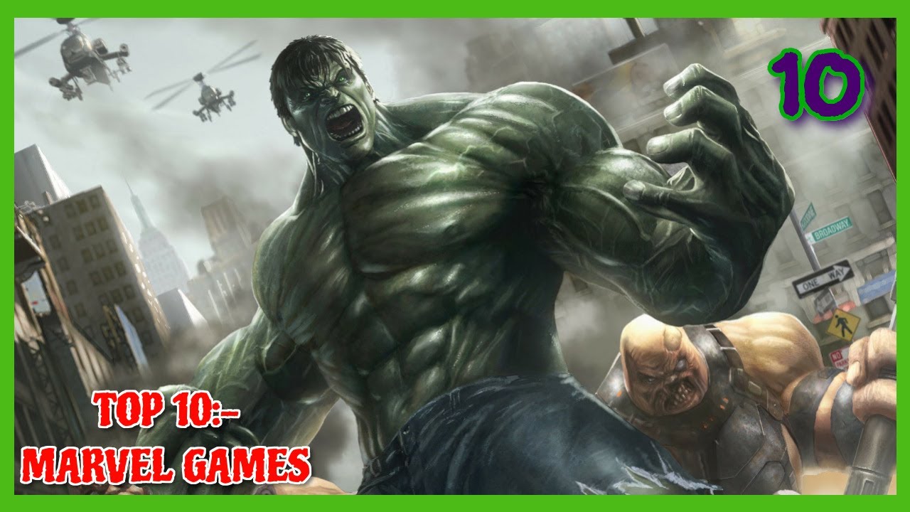Top 10:- Marvel Games