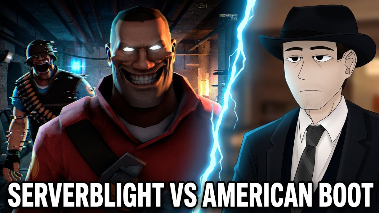 Фордел Смотрит: SERVERBLIGHT vs American Boot (Unusual Troubles) [SFM/HORROR]