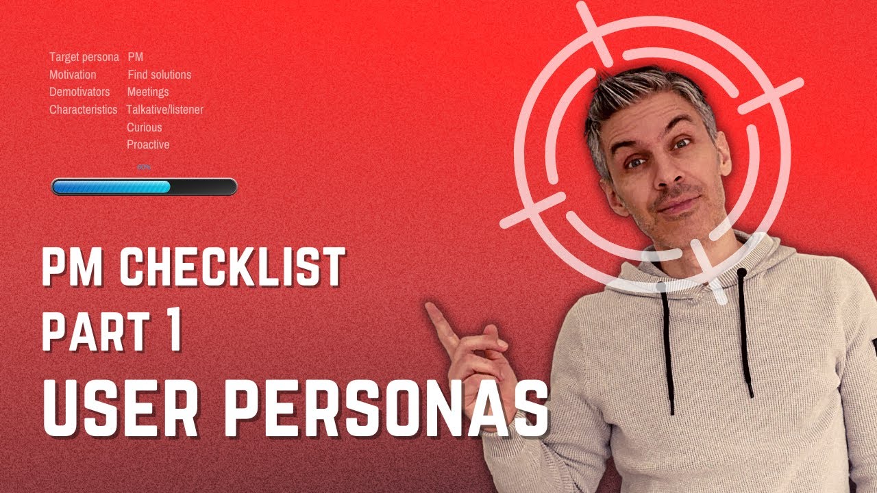 User Personas Explained | Product Manager Checklist Part 1
