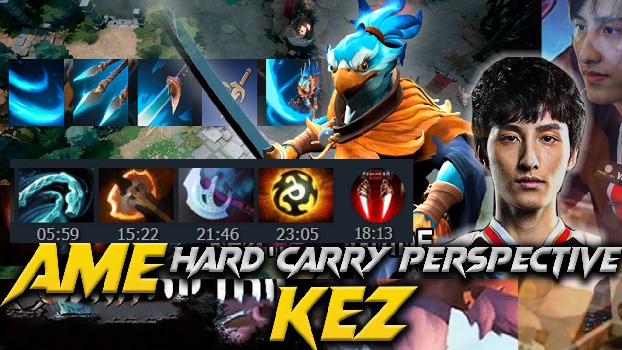 7.37D- Crazy Play Ame kez The Hard Carry - Dota 2 Pro Full Gameplay #kez #ame