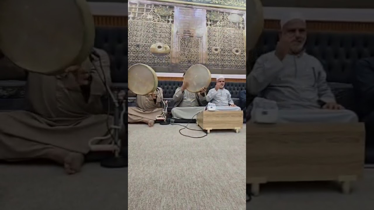 المداح عامر العزاوي تكية الشيخ اياد الاجودي سامراء