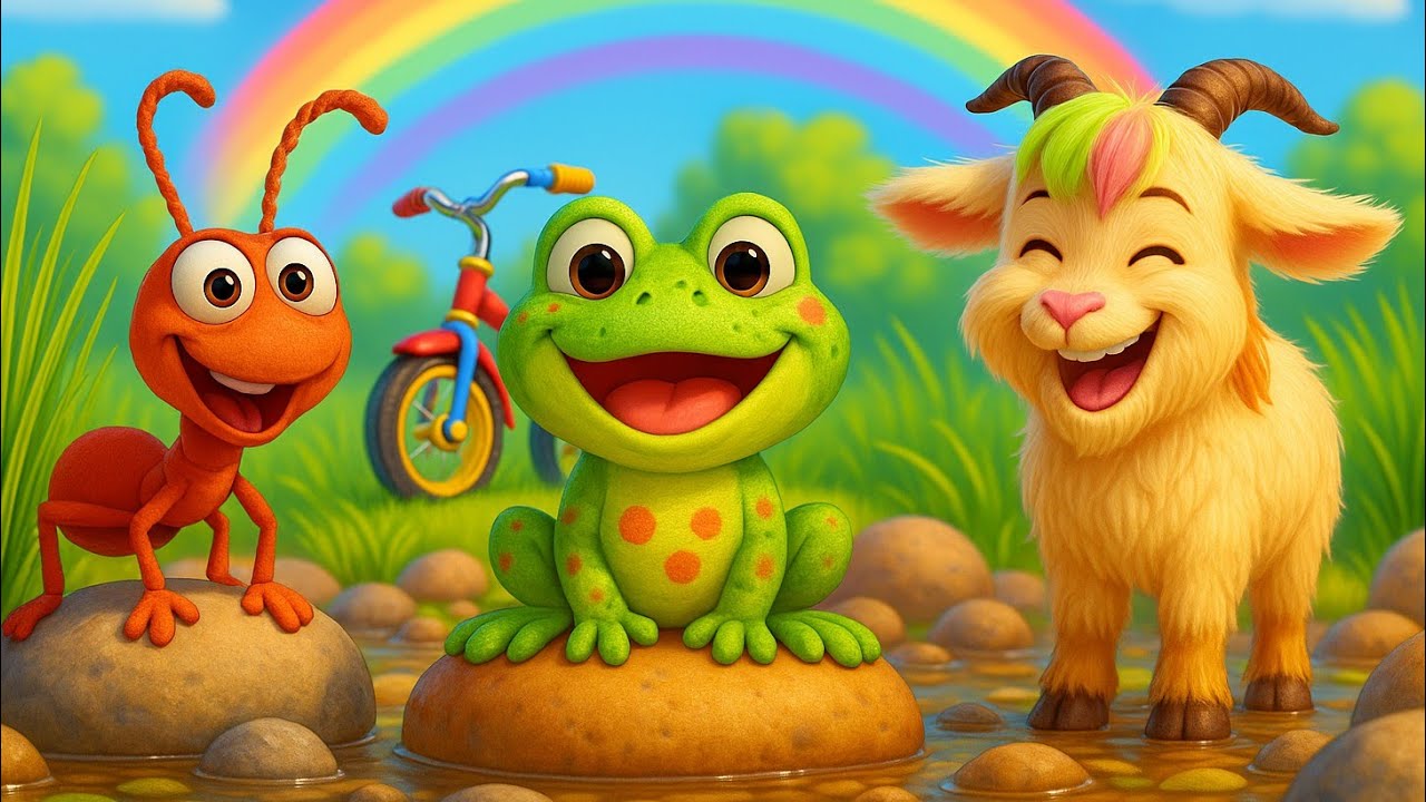 Pelangi-pelagi🌈 - Ada Kodok Rekotok🐸 - Kalau Kau Suka hati 👐 | Lagu Anak Indonesia Populer