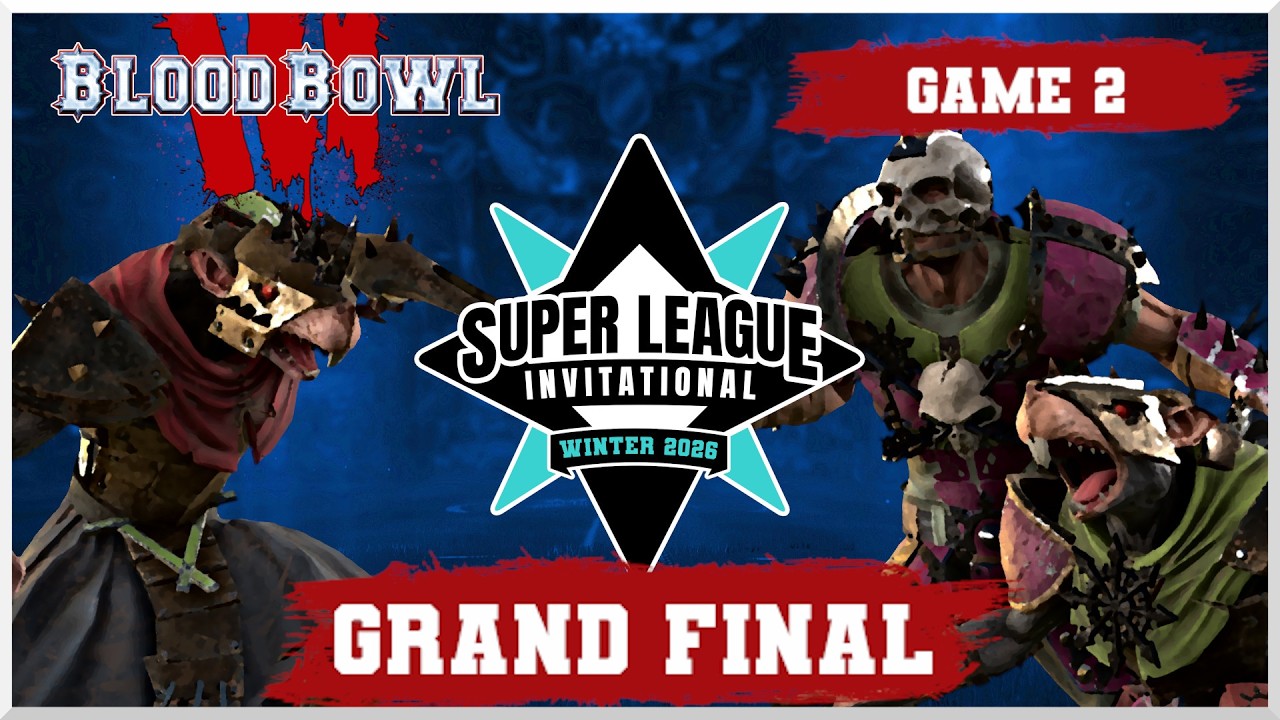 BB3 Super League Grand Final Game 2 - Monitor vs Crystal_Hunter (Skaven vs Renegades) - Winter '26