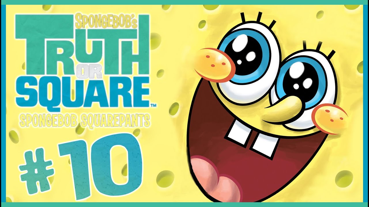 SpongeBob Truth or Square Walkthrough Part 10 (Wii, X360, PSP) ~~ Level 10 ~~ Final Boss + Ending