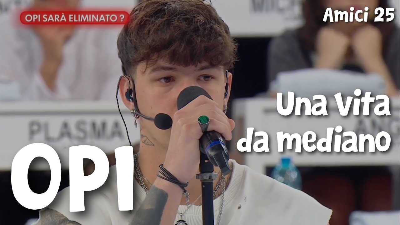 OPI - Una vita da mediano (Audio e testo) I Amici 25 cover