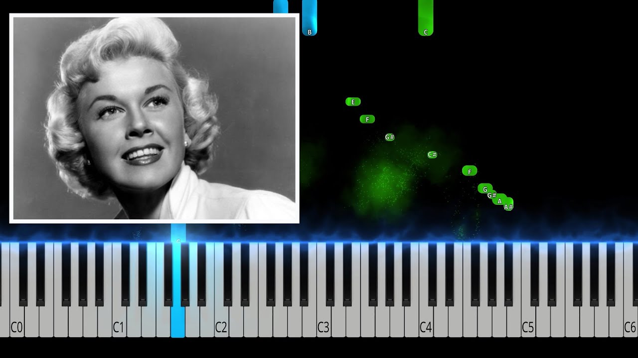 Doris Day - Dream A Little Dream of Me Piano Tutorial