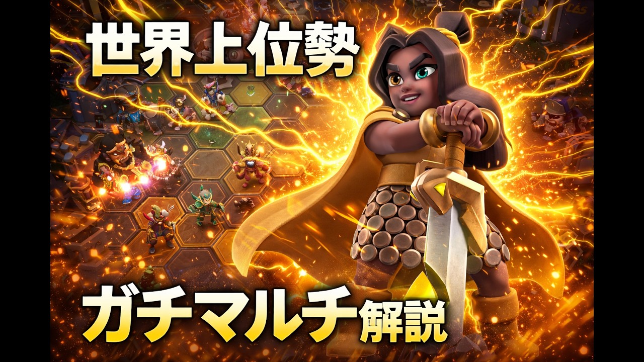 【マジタク】世界上位勢のガチマルチ解説【マージタクティクス】
