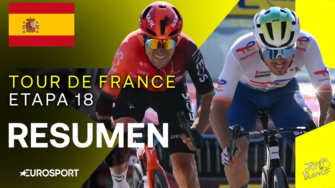 UN DÍA PARA RECORDAR! 🥹 | Tour de France - Resumen Etapa 18 | Eurosport Cycling