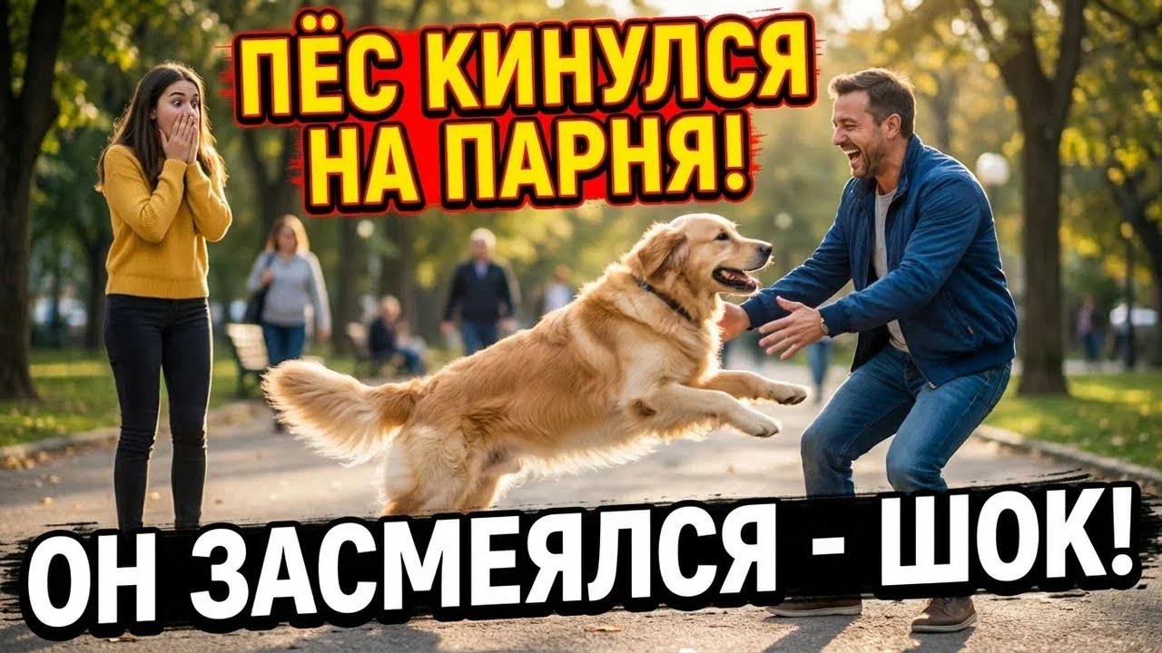 НА СВИДАНИИ атака! Огромный пёс НАБРОСИЛСЯ — реакция ВЗОРВАЛА мозг