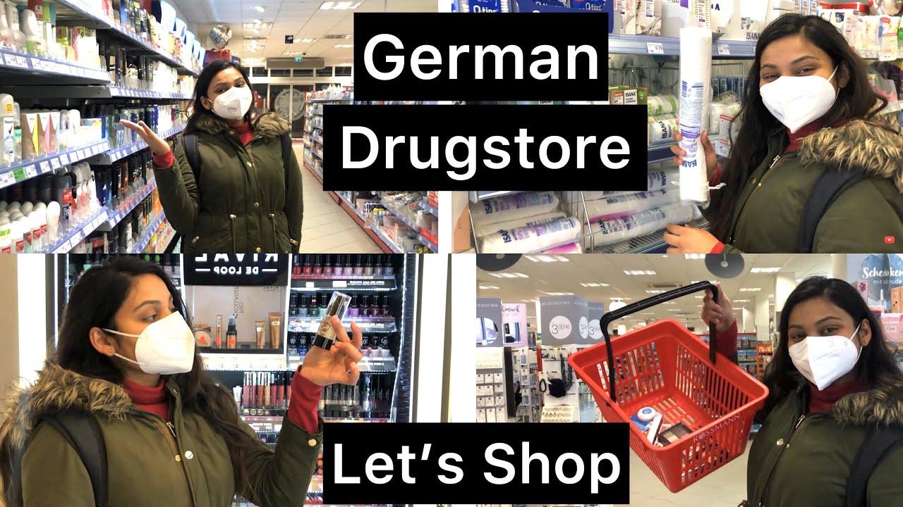 Drugstore in GERMANY | Beginners Makeup Shopping | European Makeup Shop