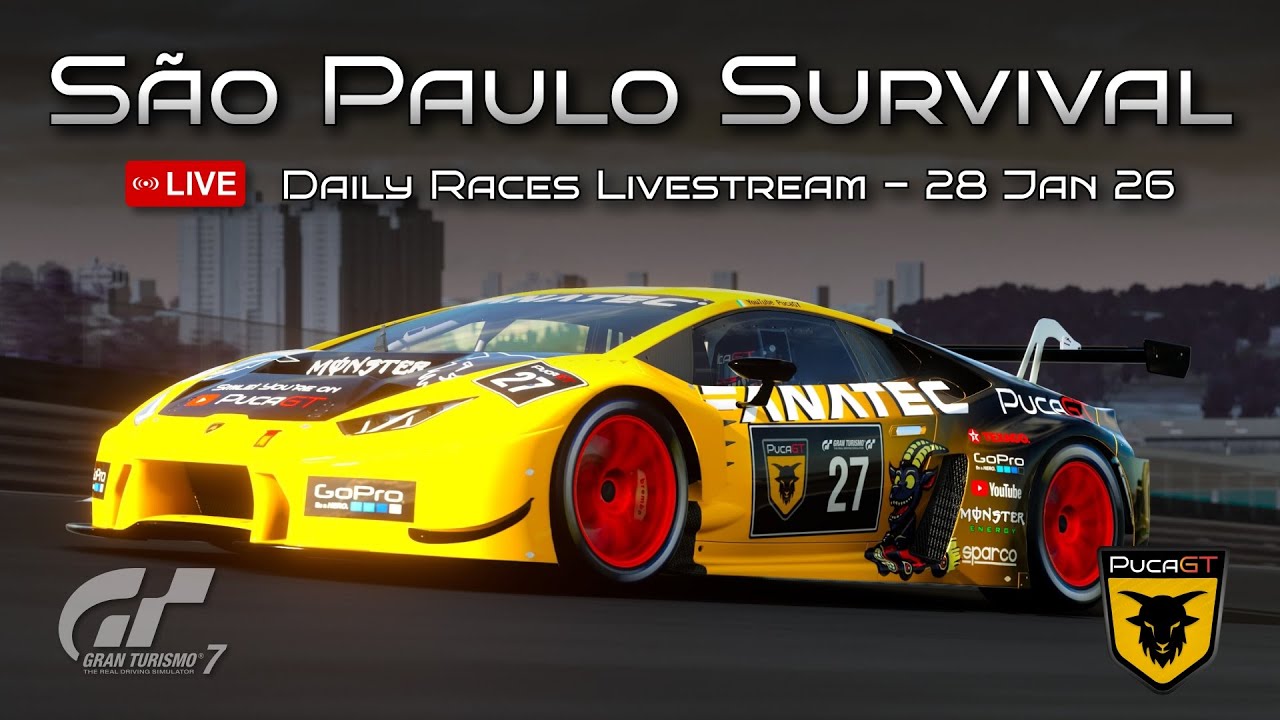 São Paulo Survival - GT7 Livestream (Daily Race B) - Part II