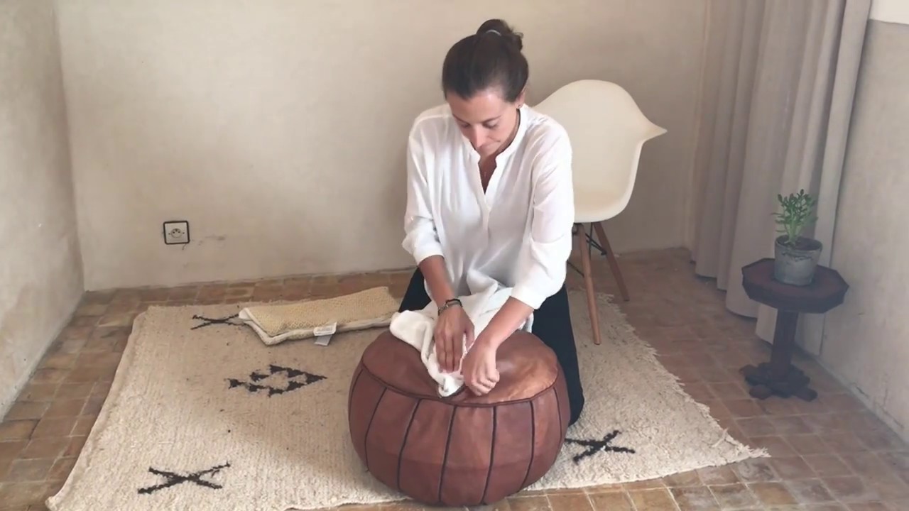 How to stuff your Moroccan Pouf