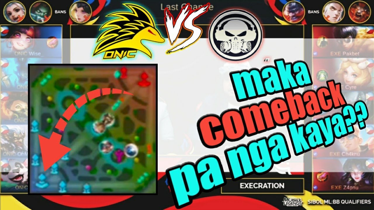 Game3 Onic PH vs Execration | SIBOL QUALIFIERS