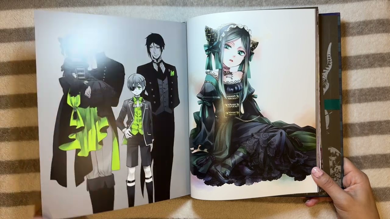Black Butter Artwork 3 by Toboso พ่อบ้านปีศาจ อาร์ทเวิร์ค 3