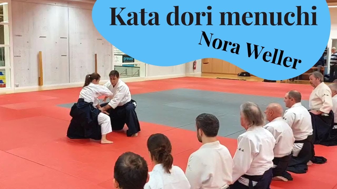 AIKIDO: Kata dori men uchi with Nora Weller