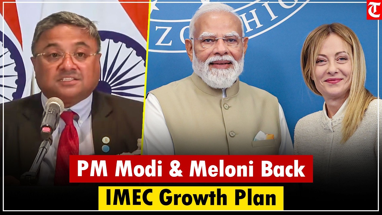 India & Italy Push IMEC Corridor Vision Forward in Rome Talks