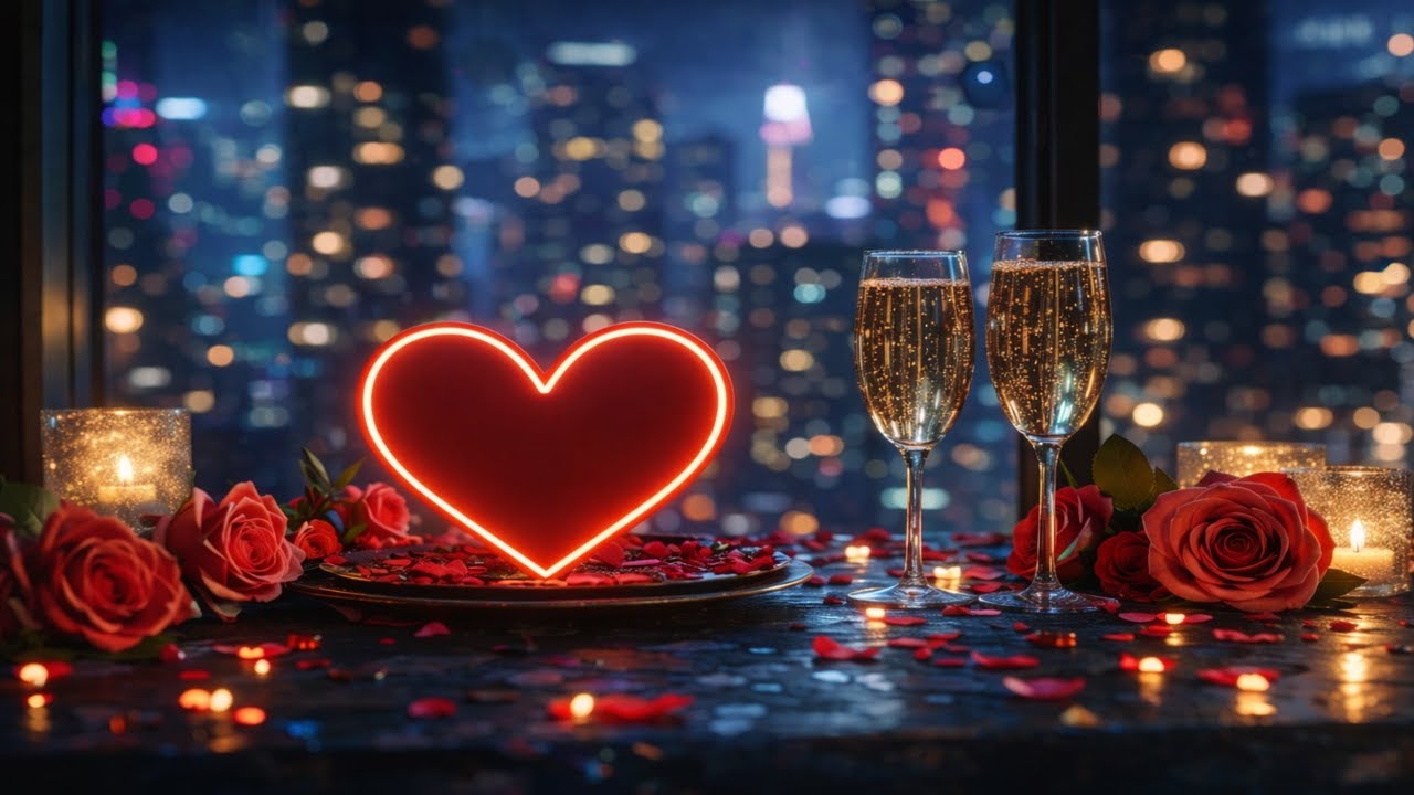 Romantic Love Lounge Mix | 2 Hours | Sunset Chill & Date Night Vibes