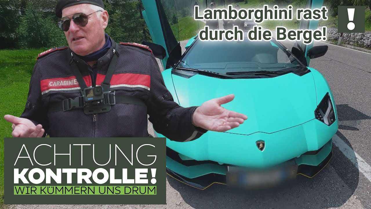 "HÖRST du den?!" Edler 12-Zylinder fährt ÜBERMÜTIG auf Passstraße! | Achtung Kontrolle