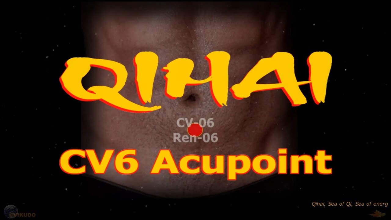 CV6 | Quhai Acupoint | Conception Vessel | Acupressure VIKUDO