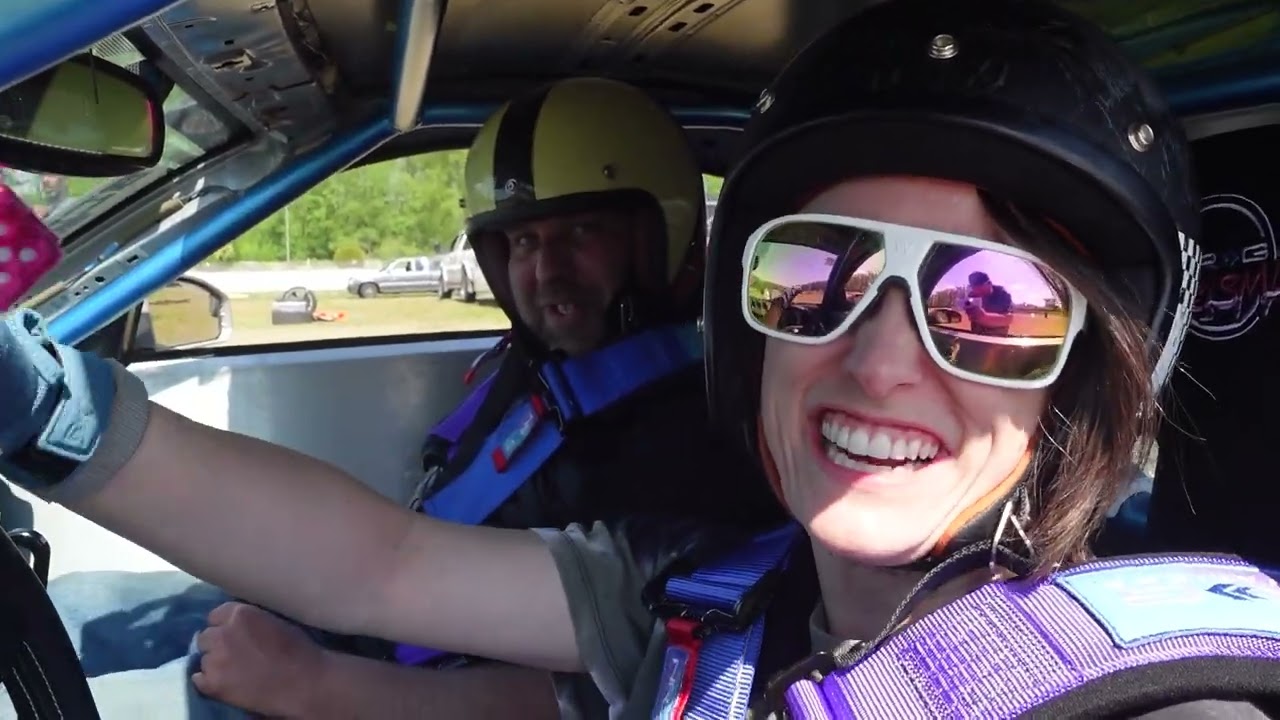 Passenger Opens Door while Drifting!!