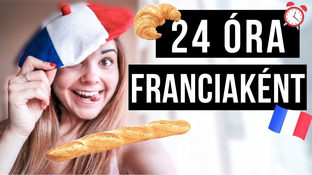 24 ÓRÁIG CSAK *FRANCIA* KAJÁT ETTEM (és főztem) | Plaura