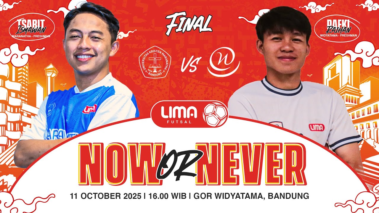 FINAL MARANATHA vs WIDYATAMA | LIMA FUTSAL 2025 | Oct 11