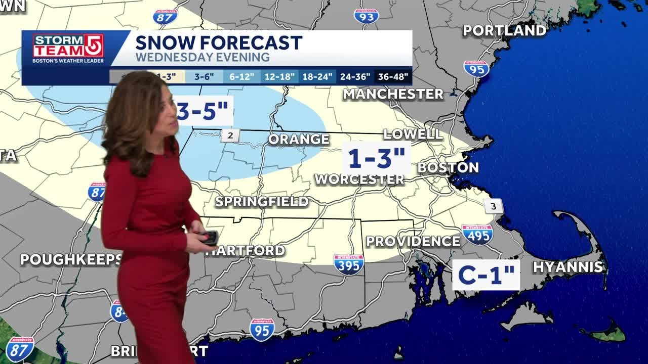 Video: Several chances for snow in the week ahead