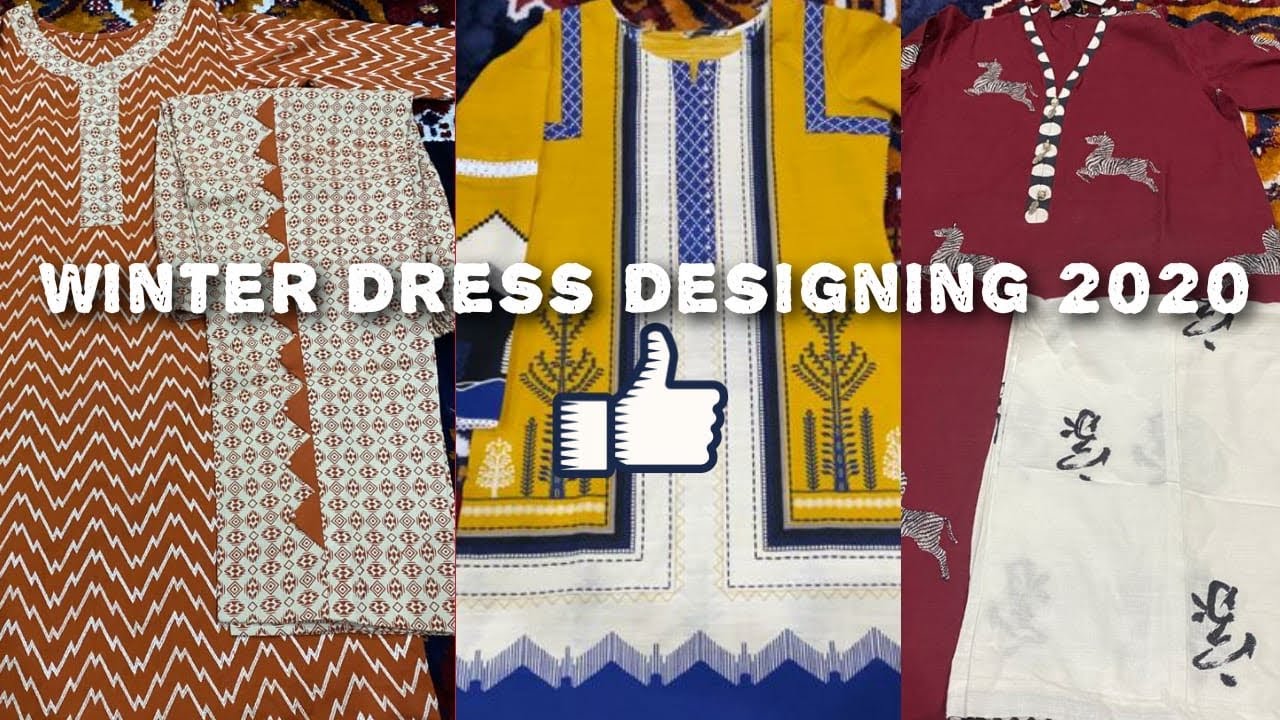Latest Winter Dress Designing Ideas 2020 Pakistan