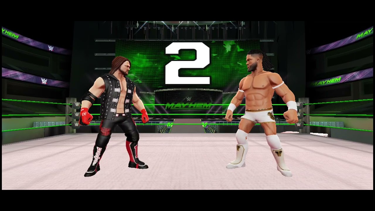Wwe mayhem gameplay Trick wiliams one shot Boss fight #wwe #likesharesubscribe 
