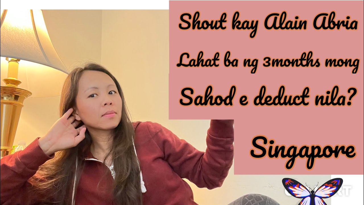 LAHAT BA NA SAHOD NG 3MONTHS AY IKAKALTAS NG BUO?WALA BANG MATATANGGAP NA SAHOD  SI KASAMBAHAY?